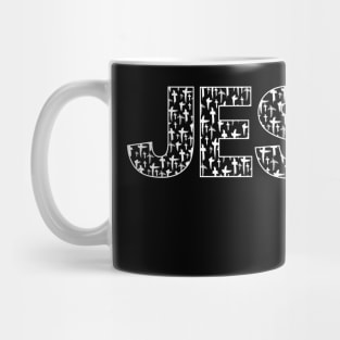 Jesus is King Mug